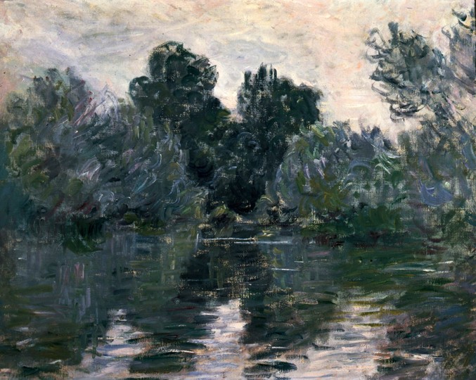 The Seine near Vetheuil from Claude Monet