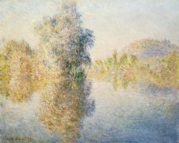 Early Morning on the Seine at Giverny from Claude Monet