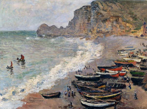 Étretat from Claude Monet