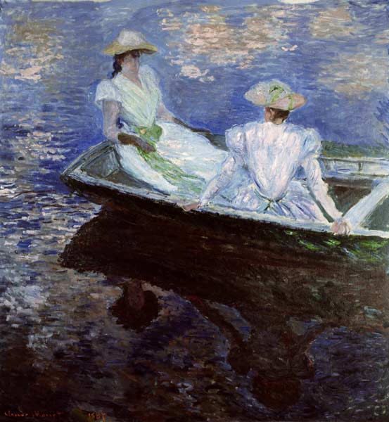 On the Boat from Claude Monet
