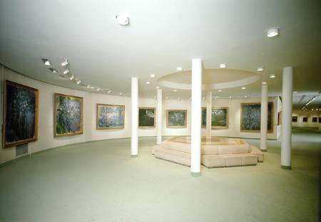 Interior with paintings from Claude Monet