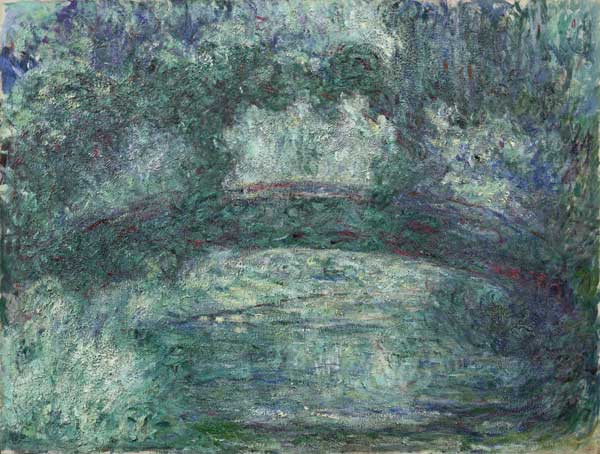The Japanese bridge from Claude Monet