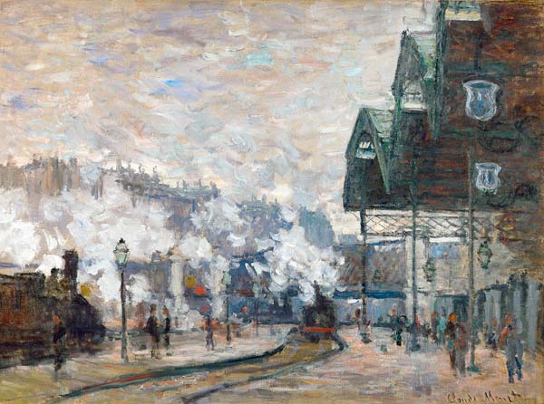 Gare Saint-Lazare, Paris from Claude Monet
