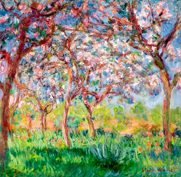 Printemps a Giverny from Claude Monet
