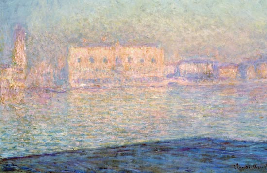 Le Palais Ducal Vu De Saint-Georges Majeur from Claude Monet