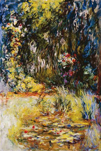 Corner of a Pond with Waterlilies from Claude Monet