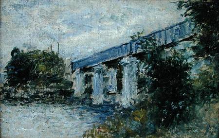 Railway Bridge at Argenteuil from Claude Monet