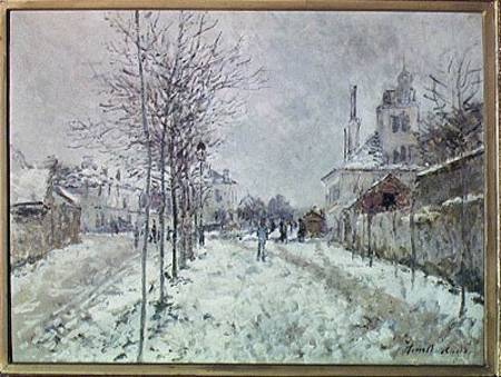 Snow Effect from Claude Monet