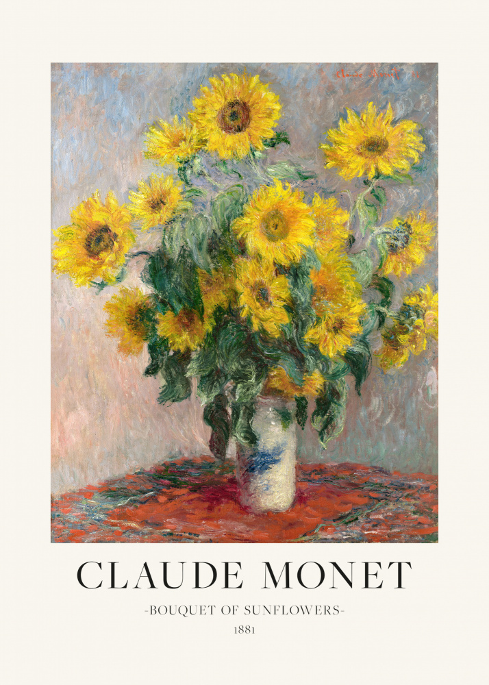 Bouquet Of Sunflowers from Claude Monet
