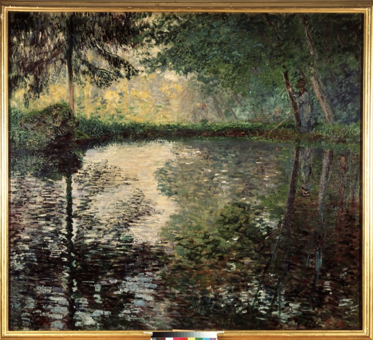 Pond at Montgeron from Claude Monet