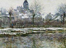 The Church at Vetheuil under Snow