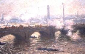 Study of Waterloo Bridge at Dusk