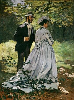 The Promenaders, or Bazille and Camille