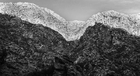 Abstract Swartberg Mountains