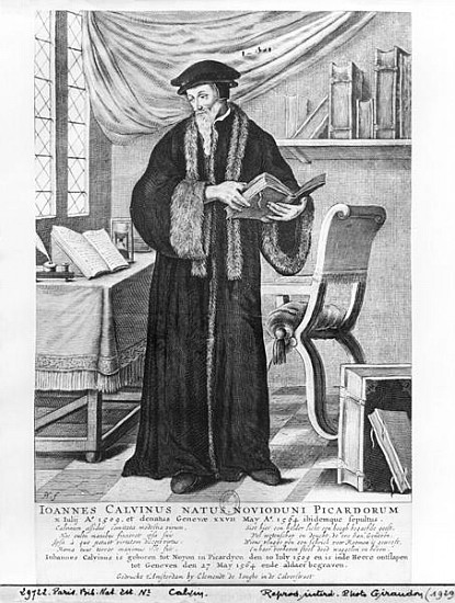 John Calvin from Clement de Jonghe