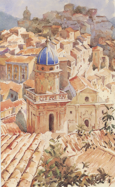 583 Sun-saturated shadows - S.Maria dellItria, Ragusa from Clive Wilson Clive Wilson