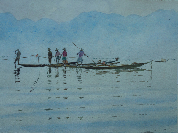 923 Fishing at Inle Lake from Clive Wilson Clive Wilson