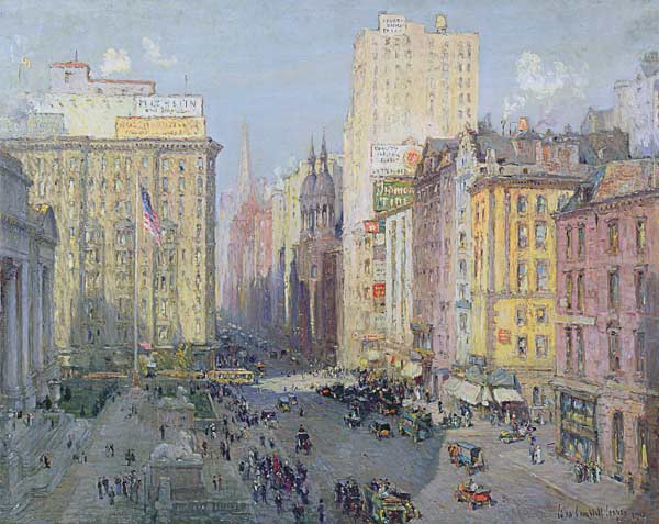 Fifth Avenue, New York from Colin Campbell Cooper