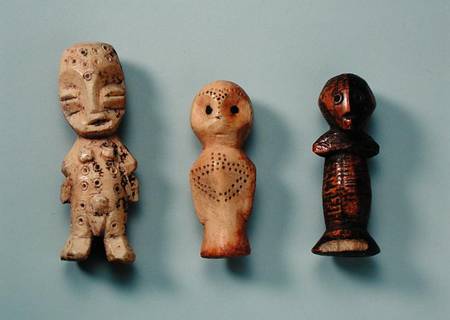 Anthropomorphic Figures from Congolese