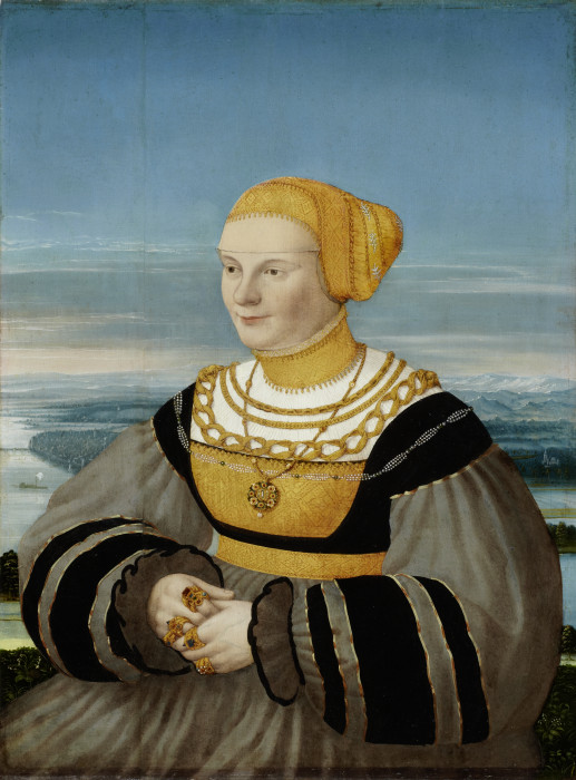 Portrait of Anna von Holzhausen, née Ratzeburg from Conrad Faber von Kreuznach