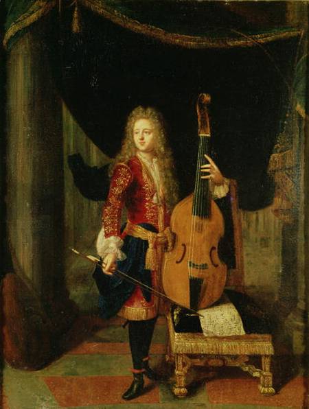 Portrait of Johann Schenck (1660-1712) from Constantin Netscher