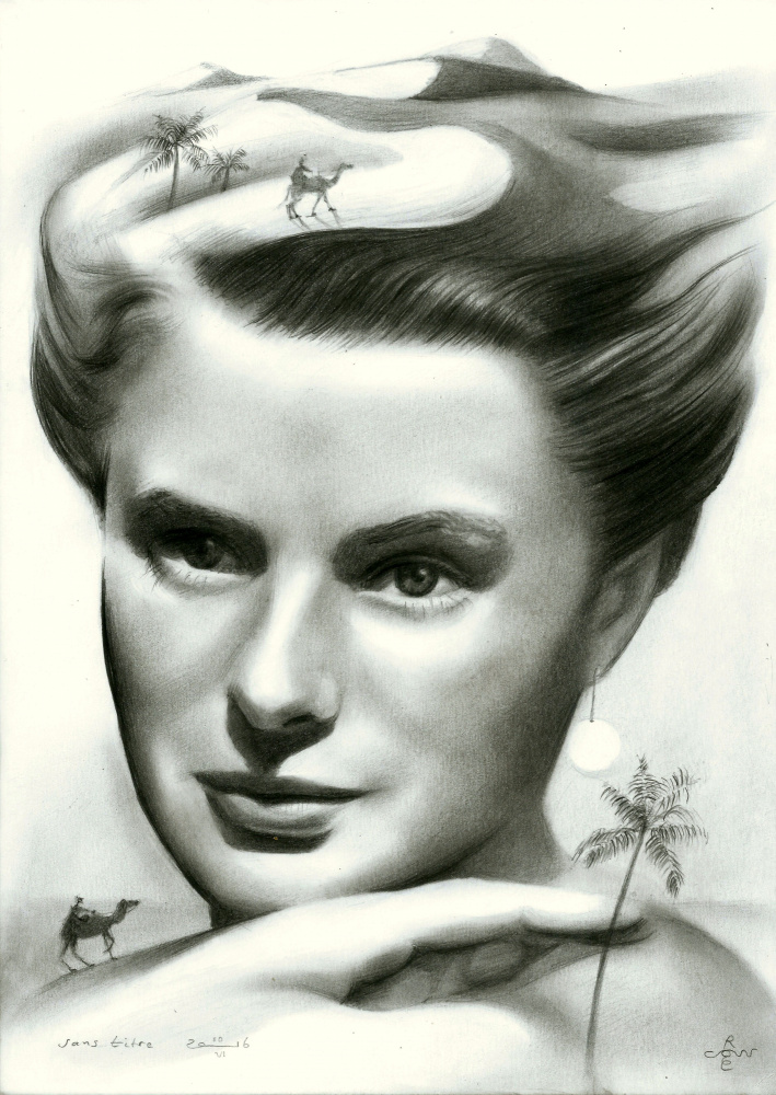 Ingrid Bergman from Corné Akkers