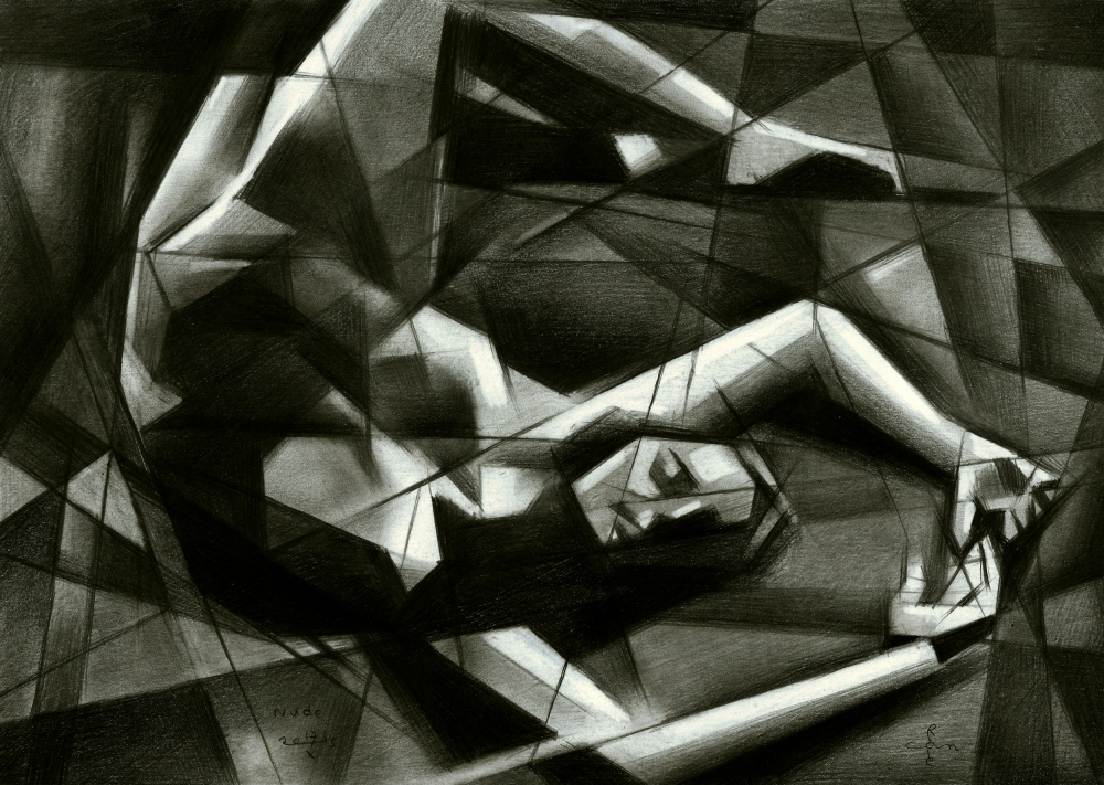 Cubist Nude - 17-10-15 from Corné Akkers