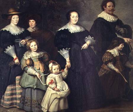 Family Portrait from Cornelis de Vos