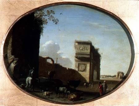 The Ruins of Rome from Cornelis Poelenburgh