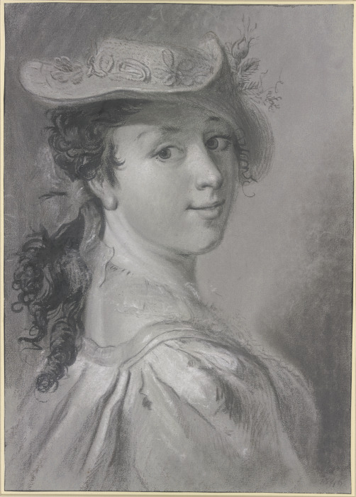 Eine junge Dame als Personifikation des Frühlings from Cornelis Troost