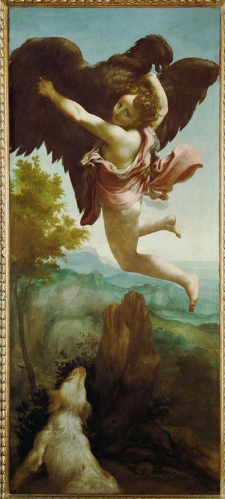 The Rape of Ganymede from Correggio (eigentl. Antonio Allegri)