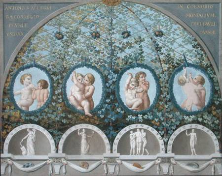Design for a Ceiling Fresco from Correggio (eigentl. Antonio Allegri)
