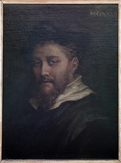 Portrait presumed to be of the artist from Correggio (eigentl. Antonio Allegri)
