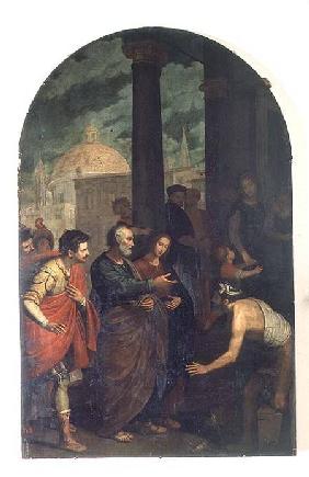 St. Peter and St. John Healing a Cripple