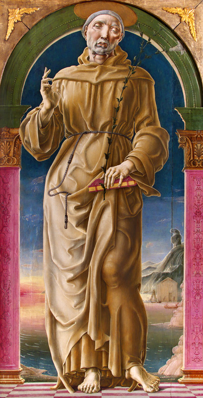Saint Anthony of Padua from Cosimo Tura
