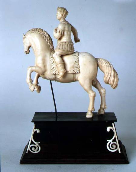 Emperor on horseback, sculpture from Cristof  Angermair