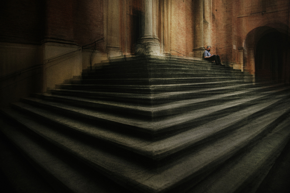 on the stairs from Damijan Sedevcic