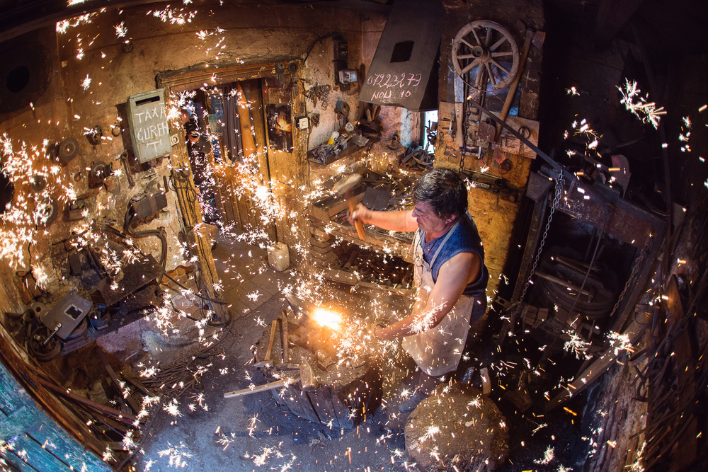 The blacksmith from Dan Mirica