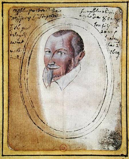 Portrait of Olivier de Serres (1539-1619) from Daniel de Serres