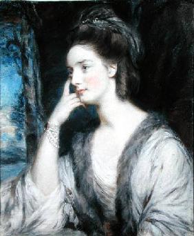 Lady Watkin Williams-Wynn (pencil & pastel heightened with bodycolour on paper)