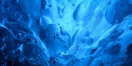 Abstract Ice Cave