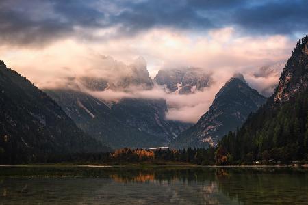 Dramatic Morning in the Dolomites