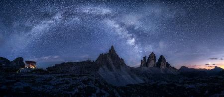 Stars in the Dolomites