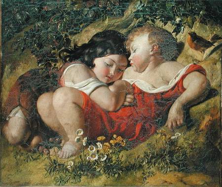 Children in the Wood from Daniel Maclise