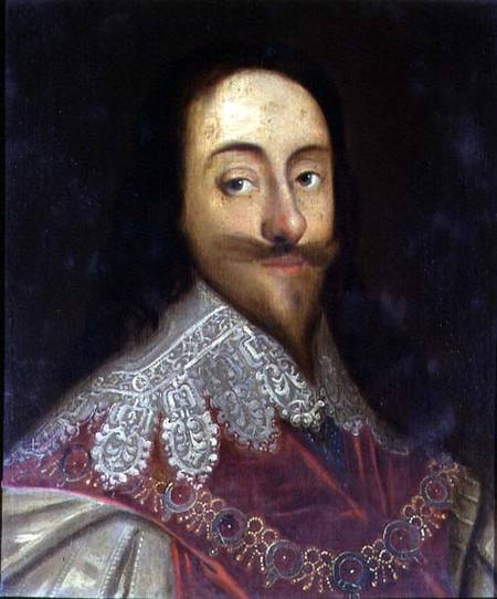 Charles I (1600-49) (panel) from Daniel Mytens
