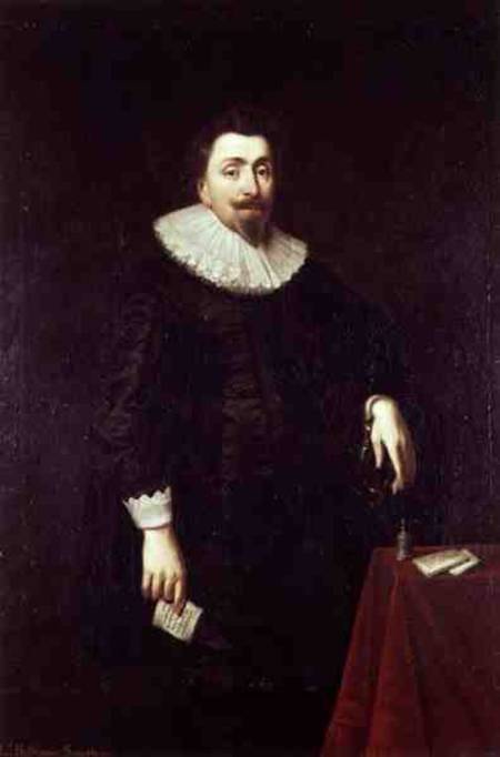 Portrait of Lord Baltimore from Daniel Mytens