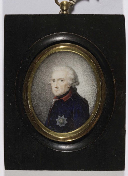 Frederick II of Prussia from Daniel Nikolaus Chodowiecki