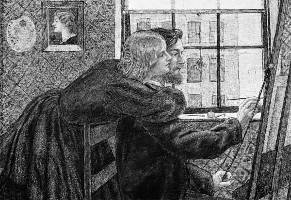 F.Cornforth and G.P.Boyce / D.G.Rossetti from Dante Gabriel Rossetti