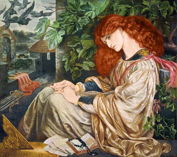La Pia de Tolomei from Dante Gabriel Rossetti