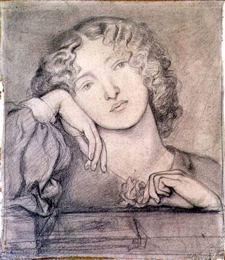 Monna Rosa from Dante Gabriel Rossetti